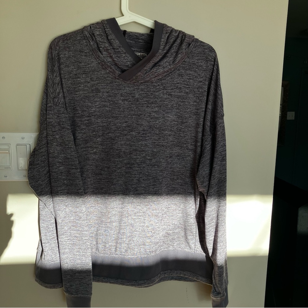 Mondetta Men's Heather Gray Crewneck Hoodie Sweater